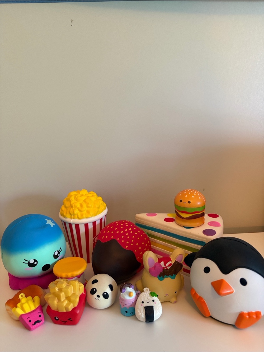 Assorted Squishy Food & Animal slow rise squishy set
